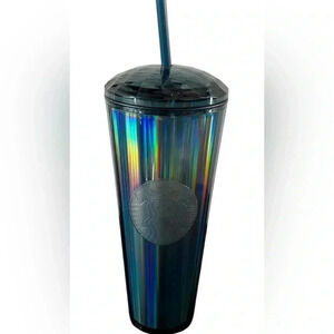 Starbucks Fall 2022 Ocean Kaleidoscope Dome 24oz Venti Tumbler with Straw